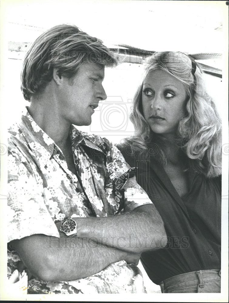 1974 Brian Kerwin and Bonnie Ebsen in The Paradise Connection - Historic Images