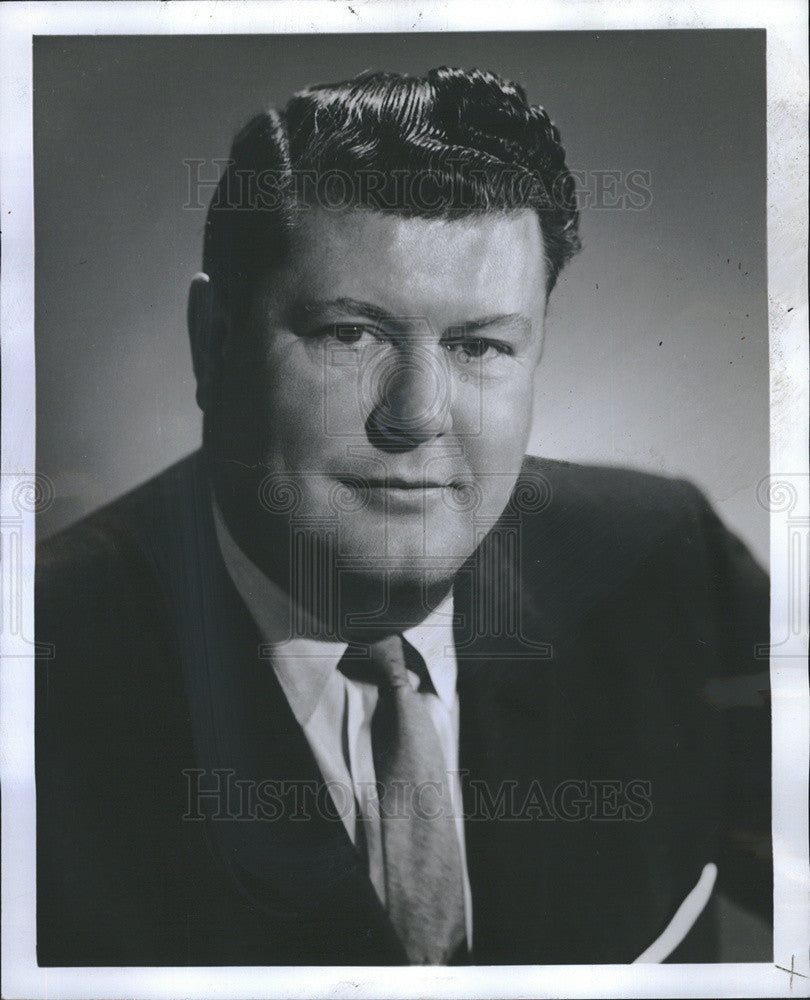 1969 Press Photo David H. Echols, Senior Vice President of Campbell Ewald Co. - Historic Images