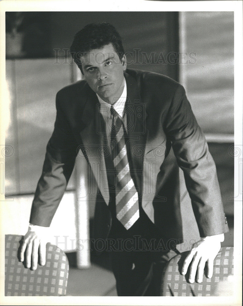 Press Photo Actor Steven Eckholdt  in "L.A Law". - Historic Images