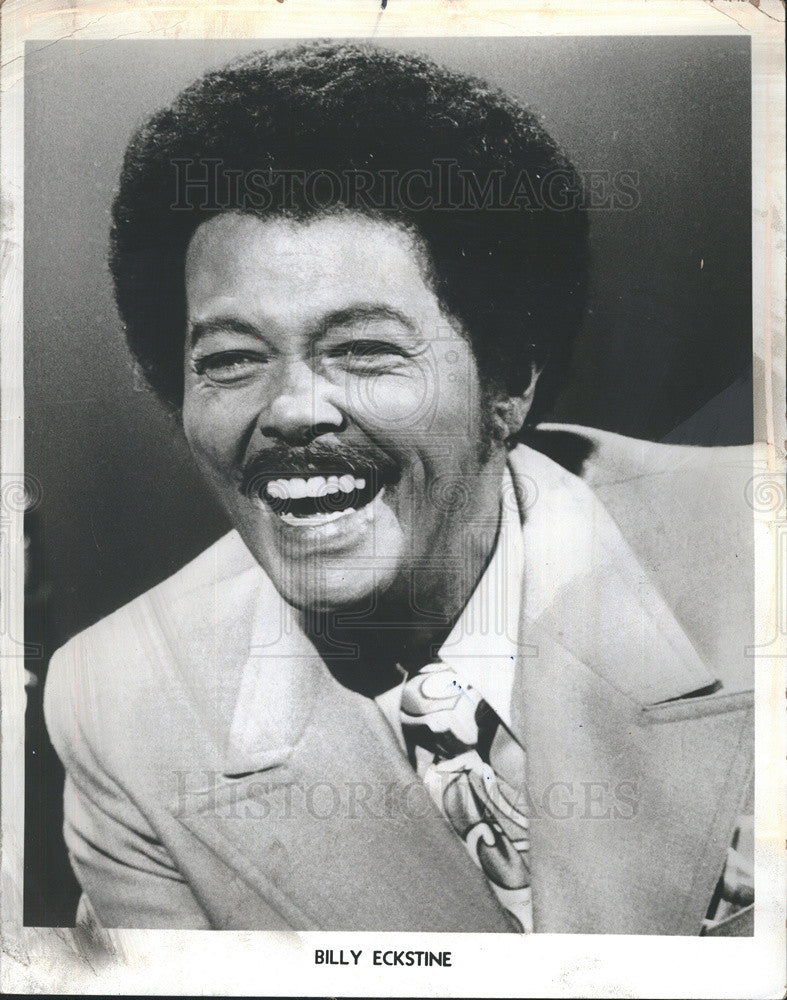 1983 Press Photo Billy Eckstine Musician - Historic Images