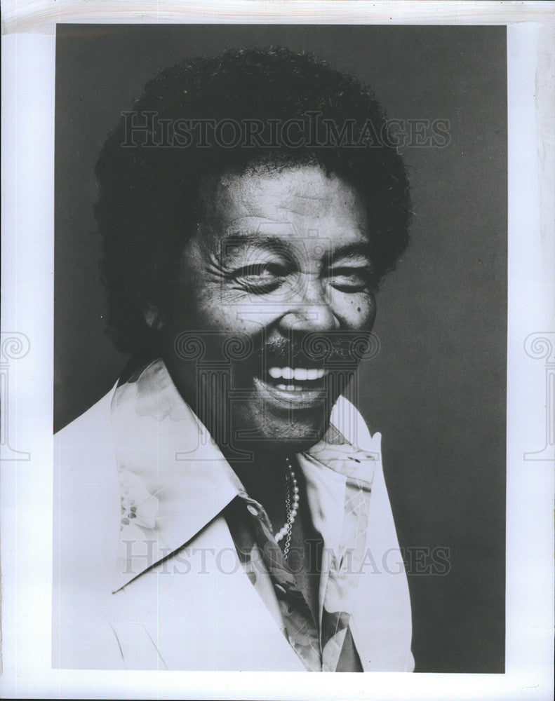 Press Photo Billy Ekstine Musician - Historic Images