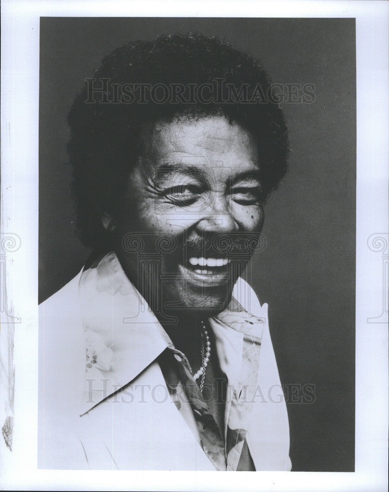 Press Photo Billy Eckstine Musician - Historic Images