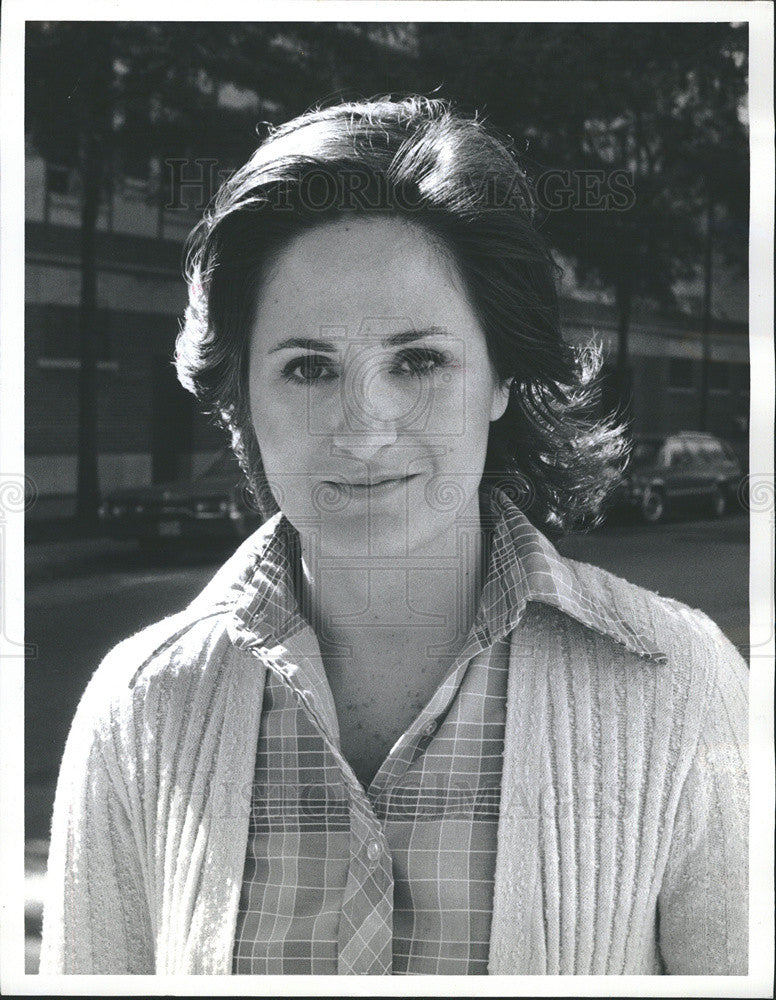 1980 Press Photo WBBM-TV Producer Rose Economou received Nieman Fellowship Award - Historic Images