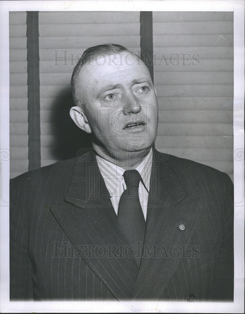 1946 Press Photo of Zales H. Ecton, Republican U.S Senator  from Montana. - Historic Images