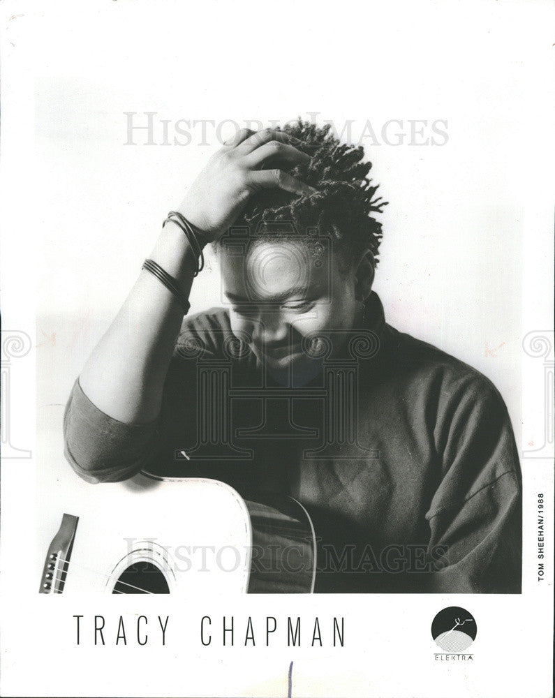 1989 Press Photo Tracy Chapman Musician - Historic Images