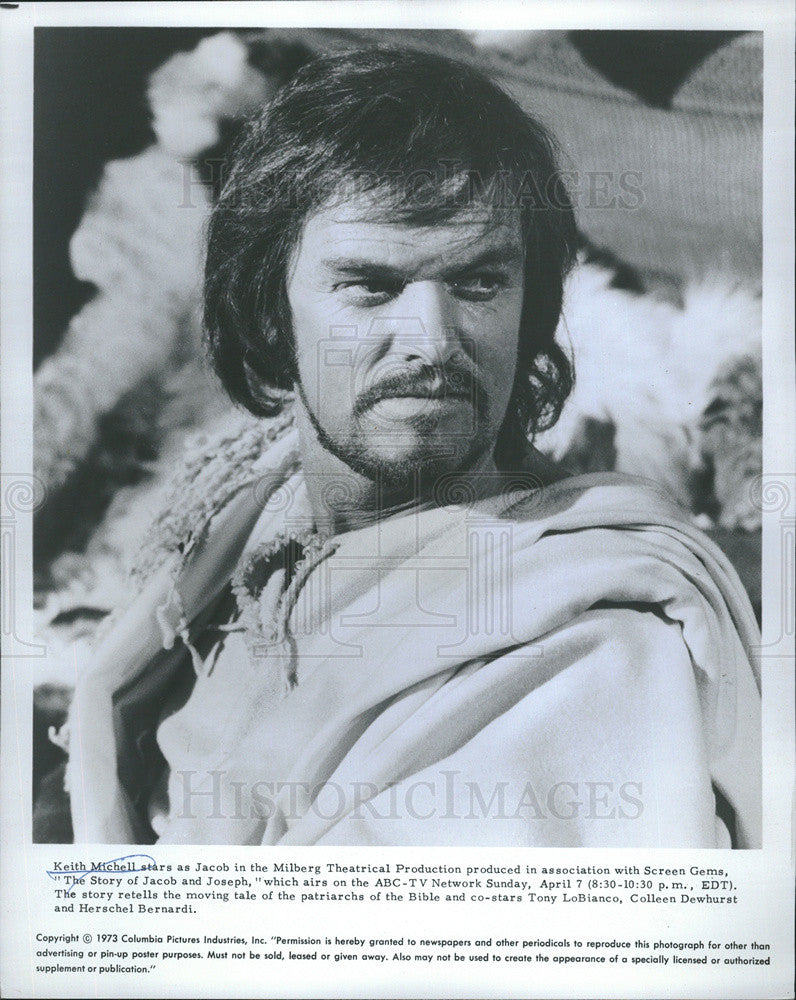 1974 Press Photo Keith Michell as Mark Anthony in &quot;Julius Caesar&quot; - Historic Images