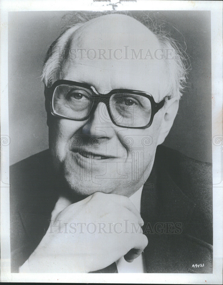 1983 Press Photo Cellist Mstislav Rostropovich Closeup Portrait - Historic Images