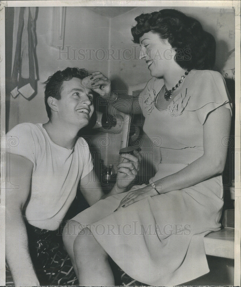 1940 Press Photo Mrs. Margaret Michel husband Henry leading role Carousel - Historic Images