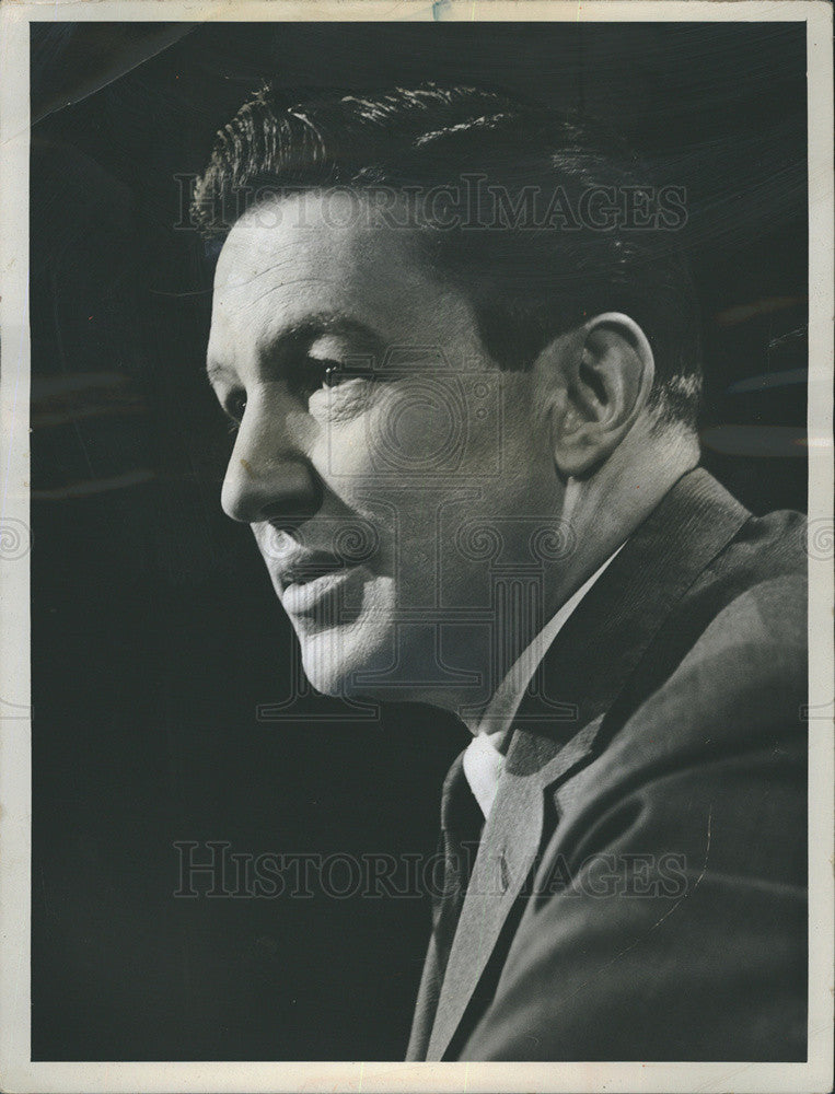 1968 Press Photo Mike Wallace CBS Morning News - Historic Images