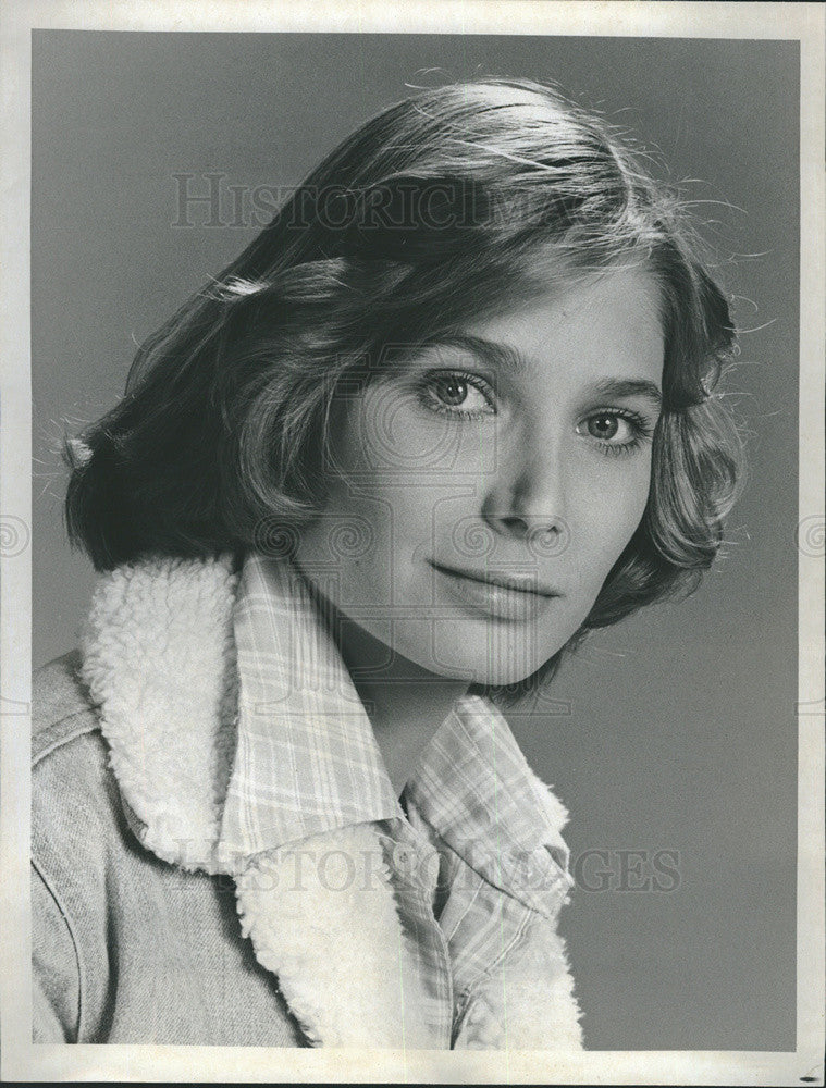 Press Photo Actress Deborah Raffin, in &quot;Willa&quot; CBS televison network. - Historic Images