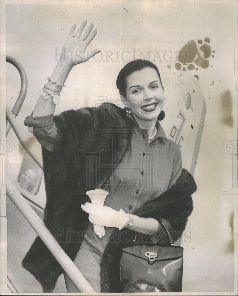 1958 Press Photo Ann Miller - Historic Images