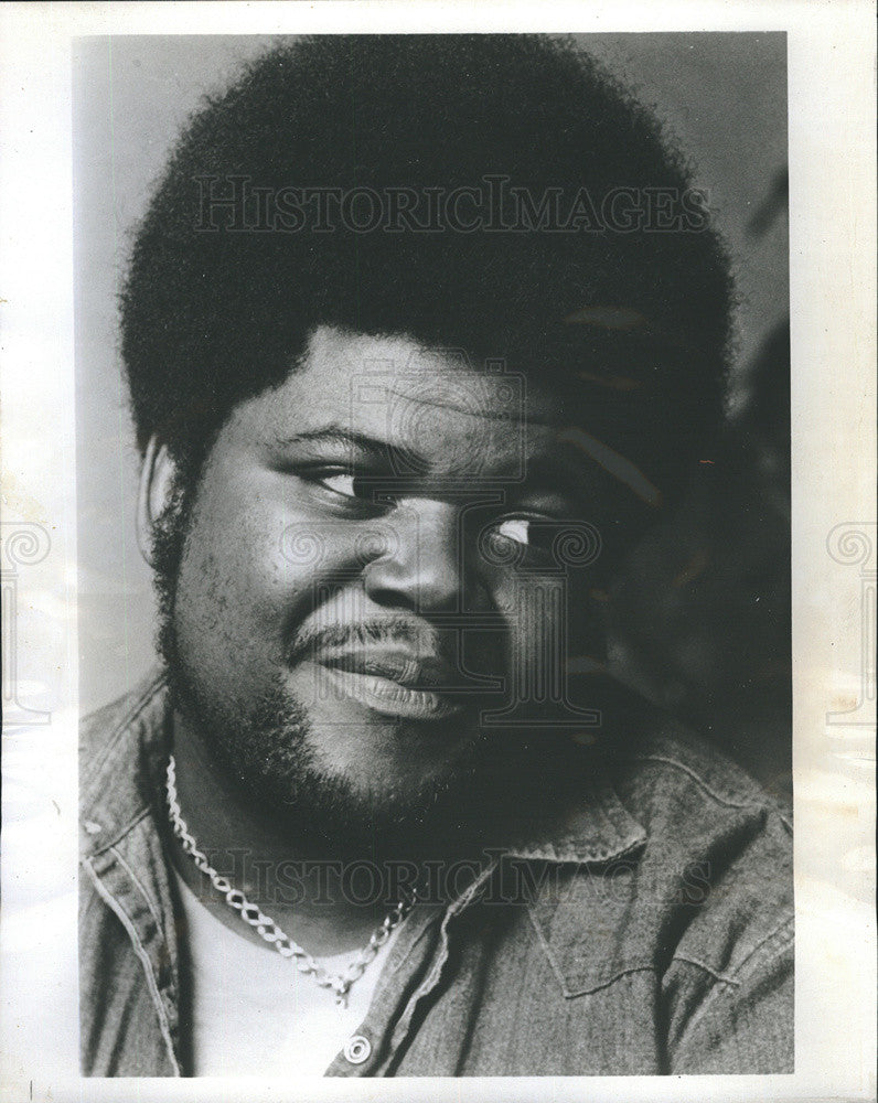 1972 Press Photo Musician Buddy Miles Closeup Portrait - Historic Images