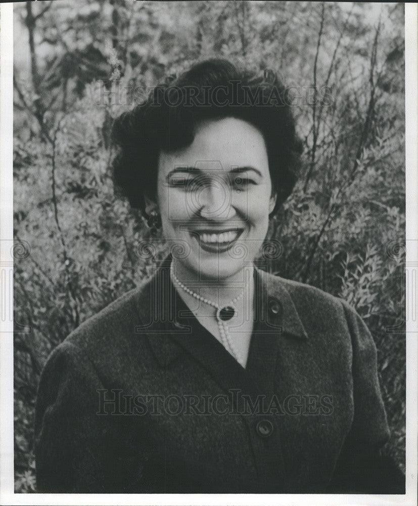 Press Photo Ms. Gordon Monson Chairman of Cook County League of Women Voters - Historic Images