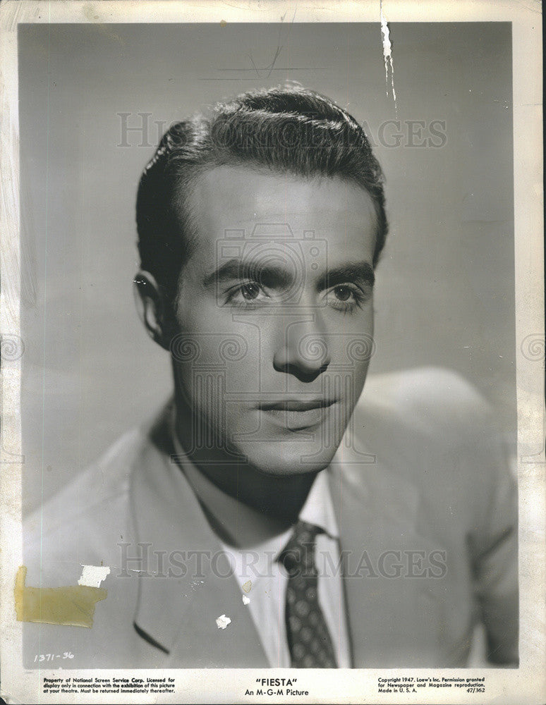 1950 Press Photo Actor Ricardo Montalban - Historic Images