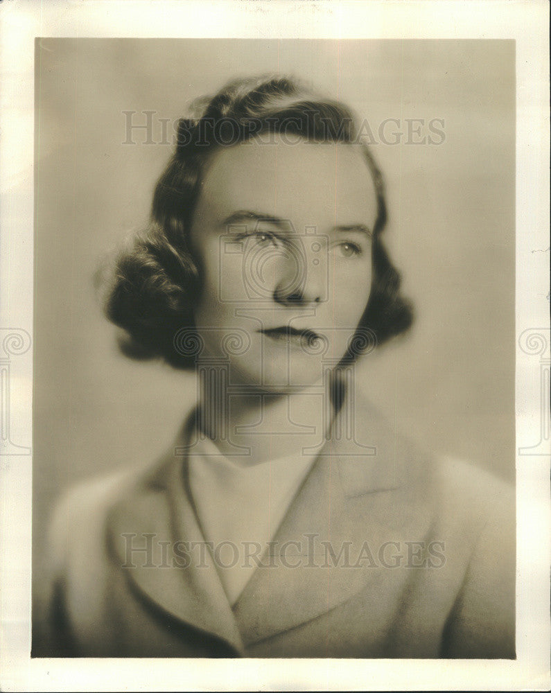 1938 Press Photo Mr &amp; Mrs Raymond E. Daniels engagement announcement of daughter - Historic Images