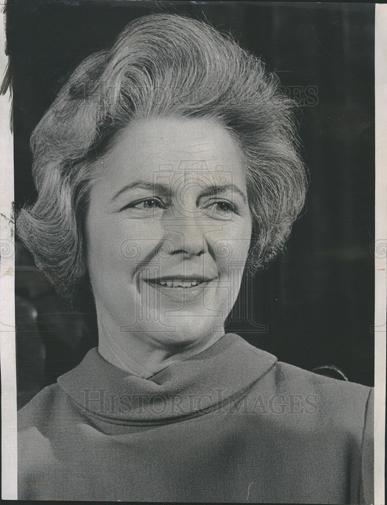 1968 Press Photo Mrs. Kenneth Montgomery, spokesman for Brigade-Vietnam Group - Historic Images