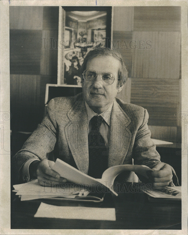 1972 Press Photo Irwin Steinberg President of Mercury Phonogram Inc - Historic Images