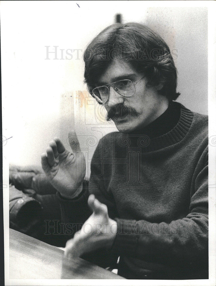 1979 Press Photo Jeffrey Steele, actor in &quot;Poor Murderer&quot; - Historic Images