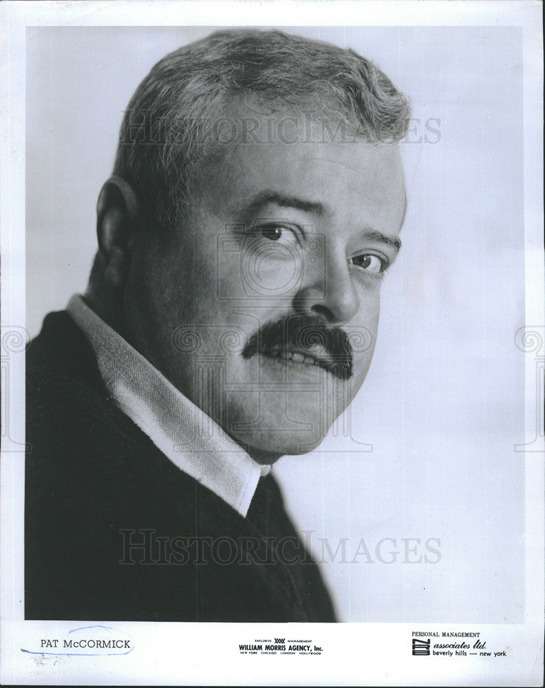 1969 Press Photo Comedian Pat McCormick - Historic Images