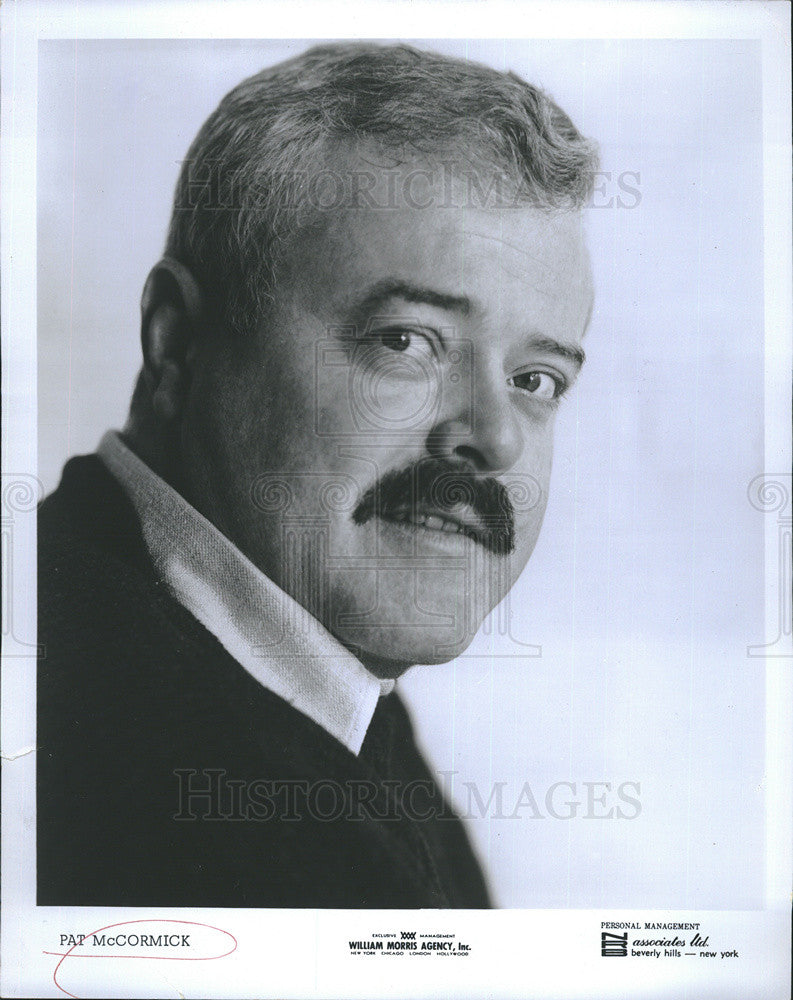 1969 Press Photo Film Actor Comedian Pat McCormick - Historic Images