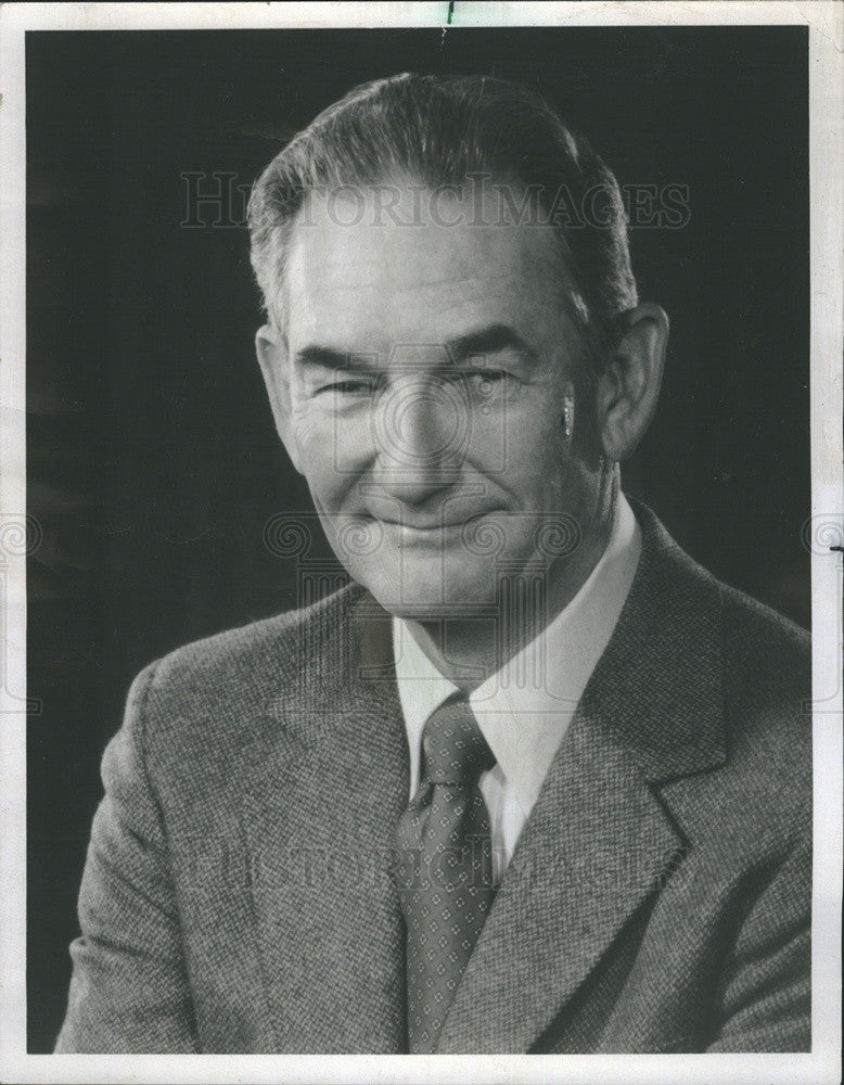 1982 Press Photo John K. McKinley/Chairman Texaco - Historic Images