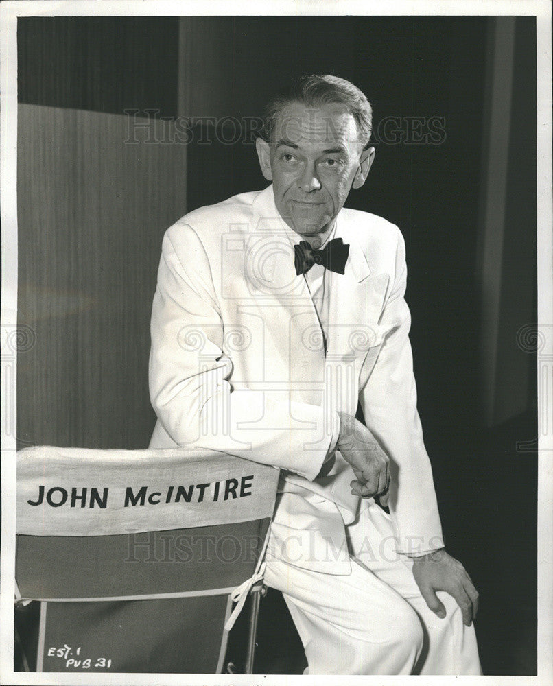 1960 Press Photo John McIntire in &quot;Accused&quot; - Historic Images