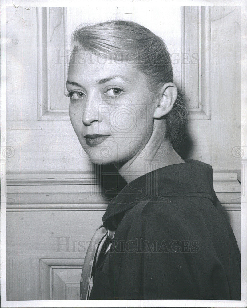 1959 Press Photo Patricia Meler/Goodman Theater Senior - Historic Images