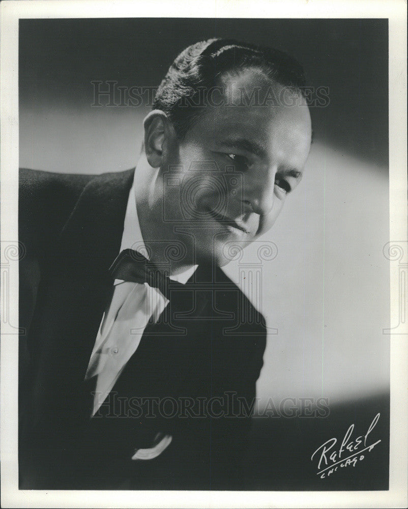 1963 Press Photo Pianist Romeo Meltz Performance At Cafe Bonaparte - Historic Images