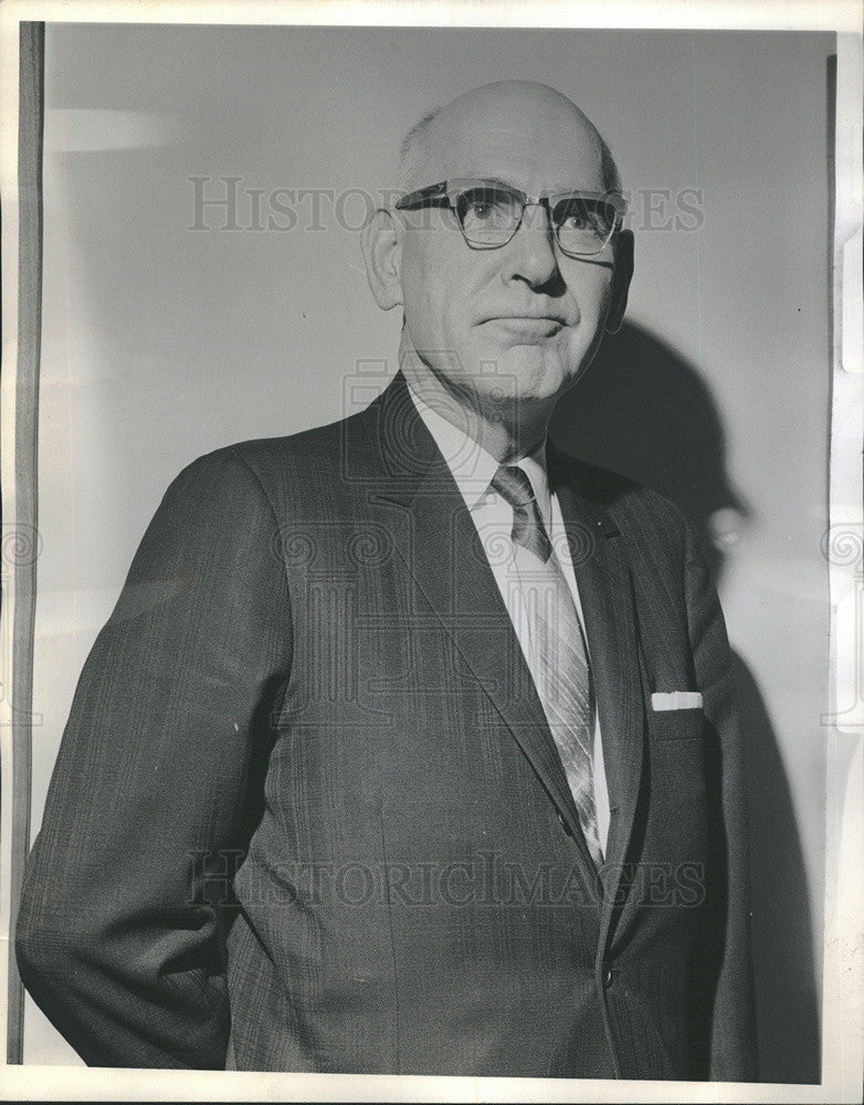 1965 Press Photo William M. McCoy Appointment As County Hospital Administrator - Historic Images