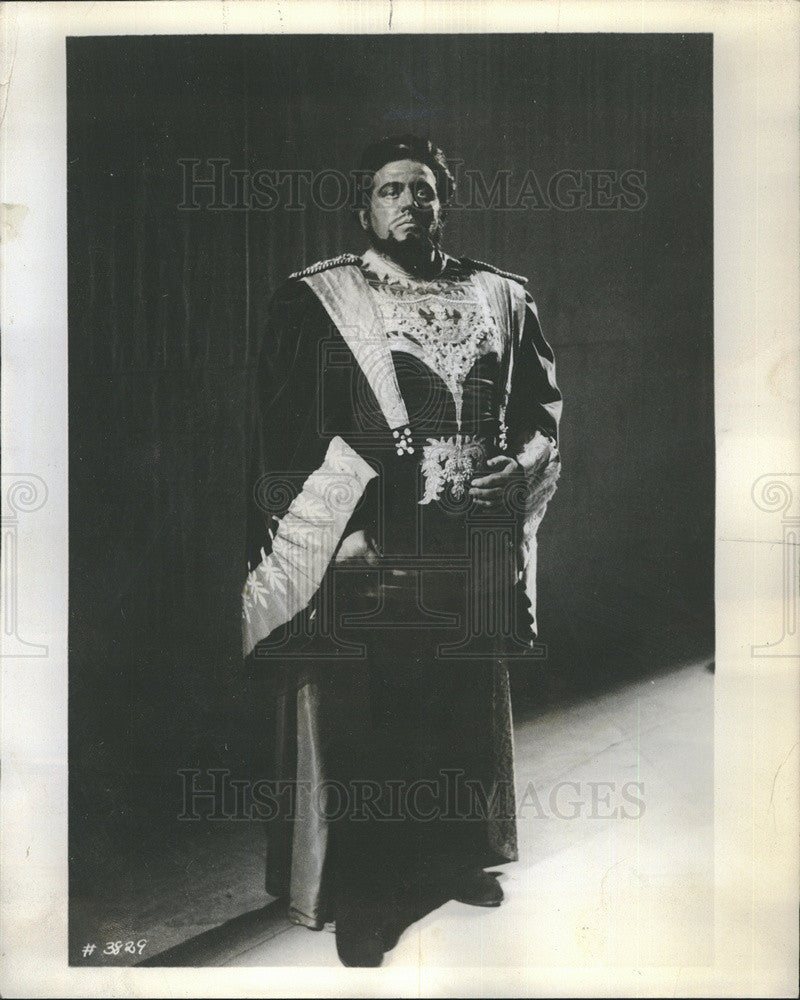 1969 Press Photo James McCracken Tenor Singer Opera concert - Historic Images