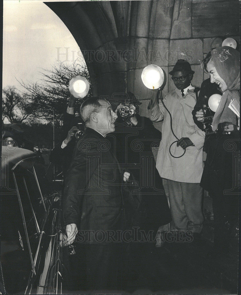 1967 Press Photo Rev. Robert J. McCracken pastor Rockefeller family church - Historic Images