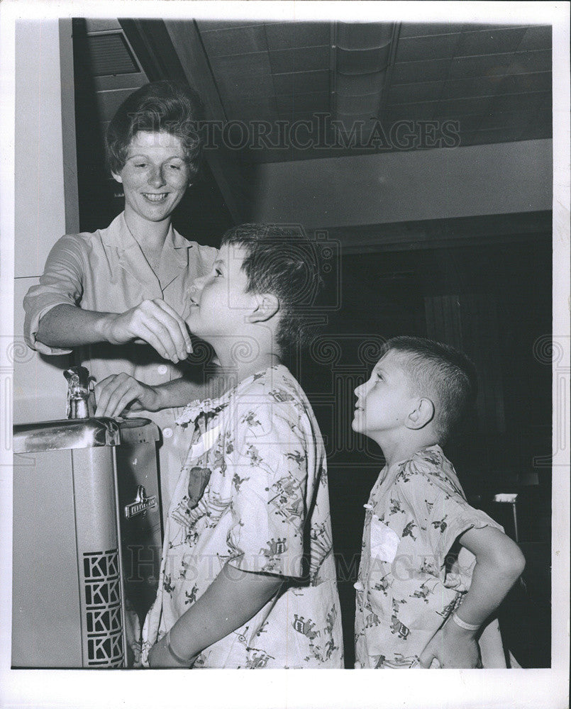 1961 Press Photo Martha McCreary/M Jones/R Clark/Women&#39;s Board Children Hospital - Historic Images