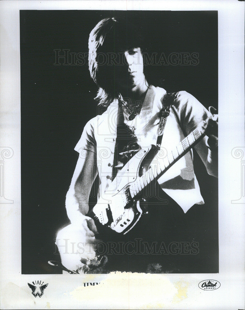 1976 Press Photo Jimmy McCulloch/Musician/Guitarist - Historic Images