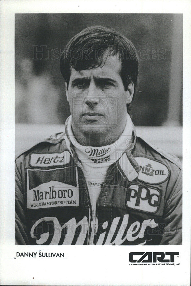 Press Photo Danny Sullivan Race Car Driver - Historic Images