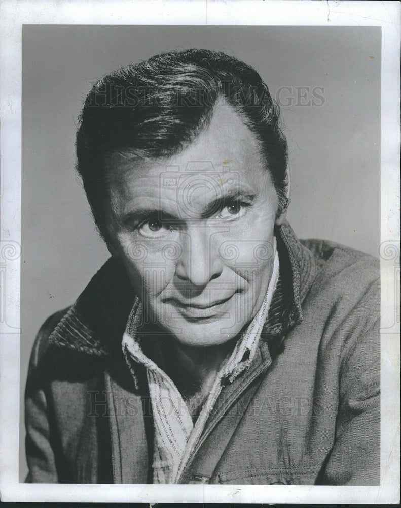 1967 Press Photo Barry Sullivan in &quot;The Road West&quot; - Historic Images