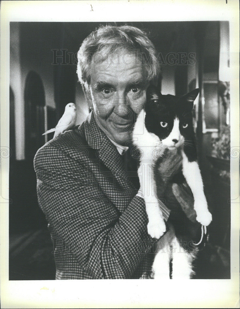 1979 Press Photo Actor Burgess Meredith - Historic Images