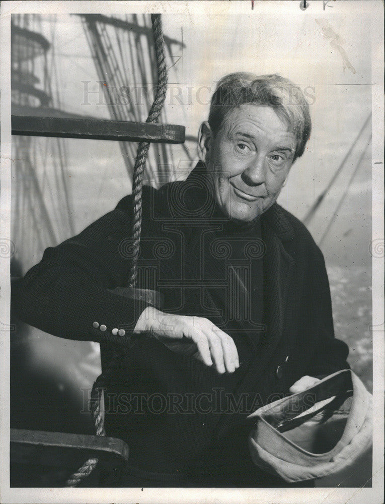 1968 Press Photo Burgess Meredith in &quot;Down To The Sea In Ships&quot; - Historic Images