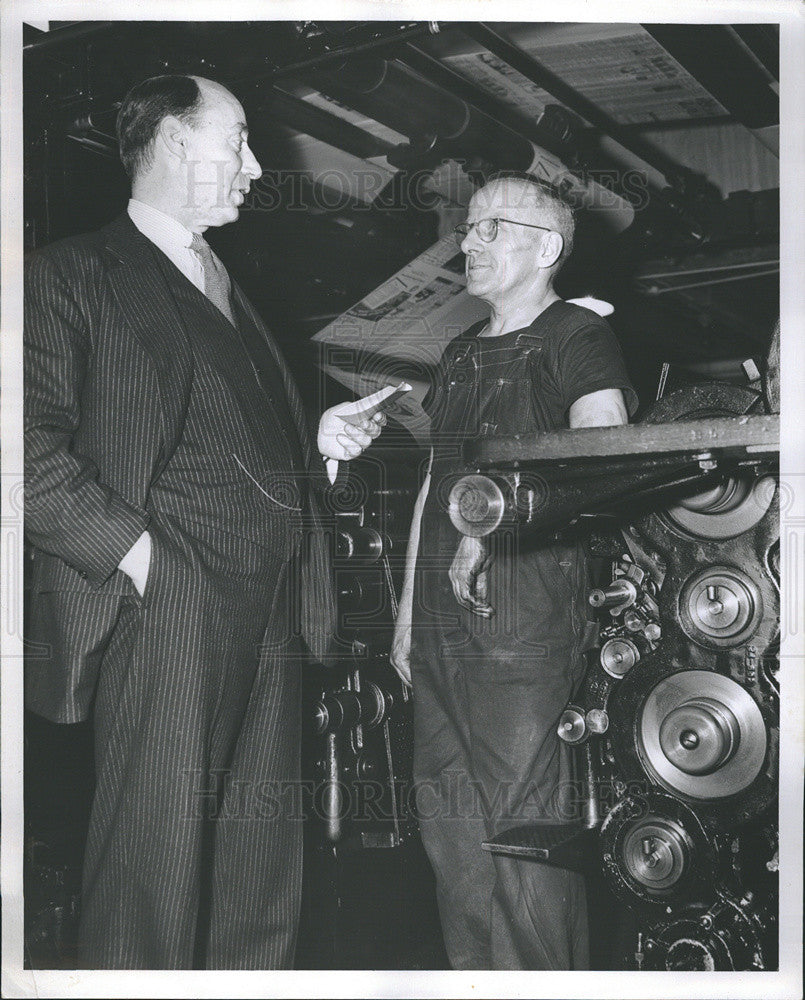 1948 Press Photo Governor Adlai Stevenson - Historic Images