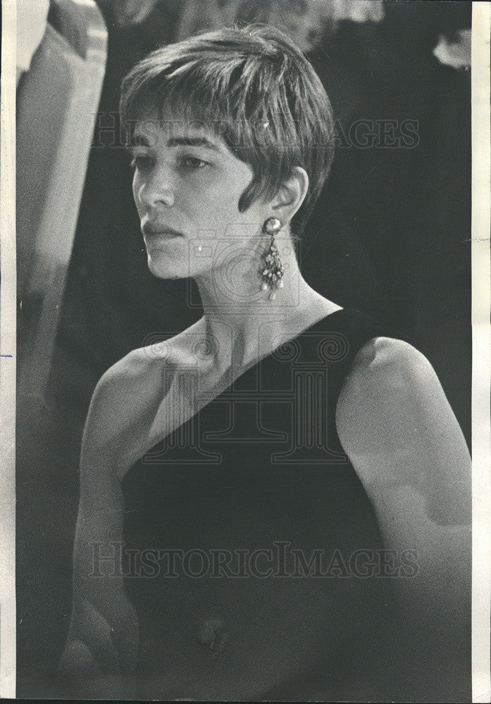 1967 Press Photo Mrs. Adlai Stevenson - Historic Images