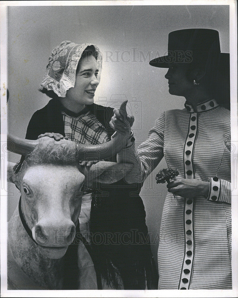 1968 Press Photo Mrs. Adlai Stevenson III - Historic Images