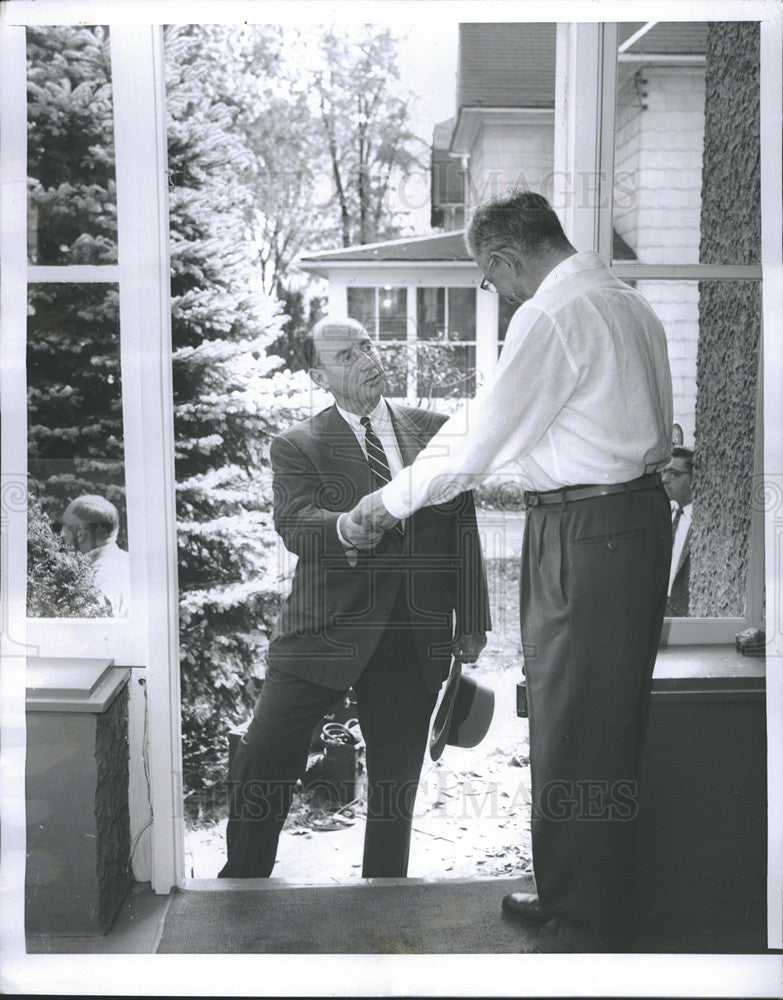 1956 Press Photo Adlai Stevenson,Democratic Presidential Candidate. - Historic Images