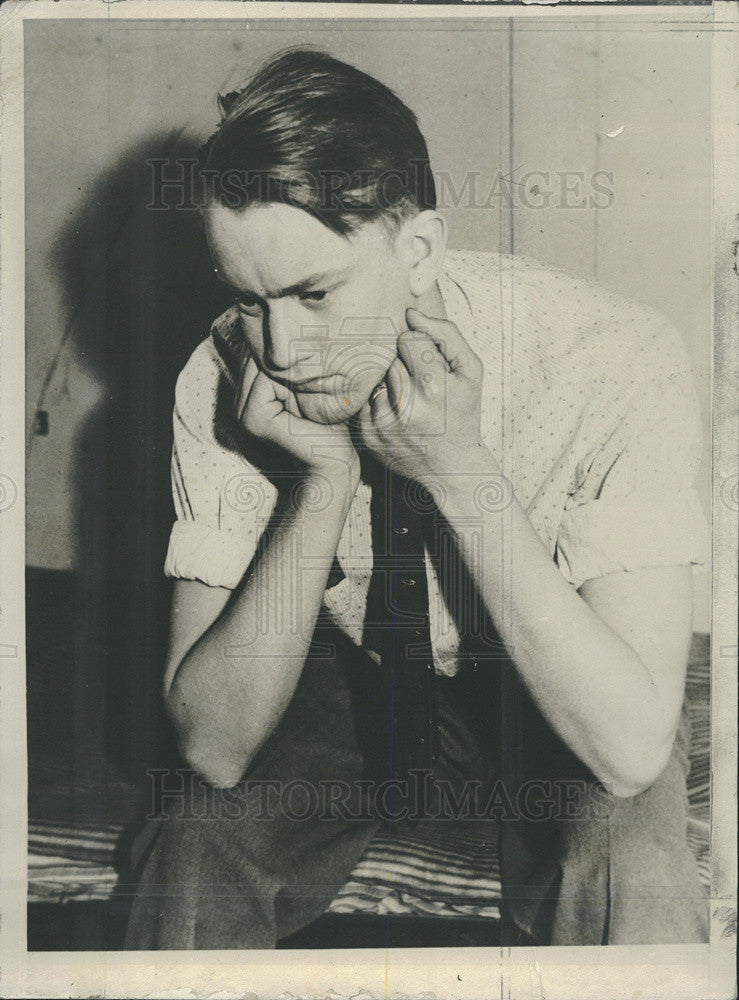 1931 Press Photo Russell McWilliams gets stay or execution - Historic Images