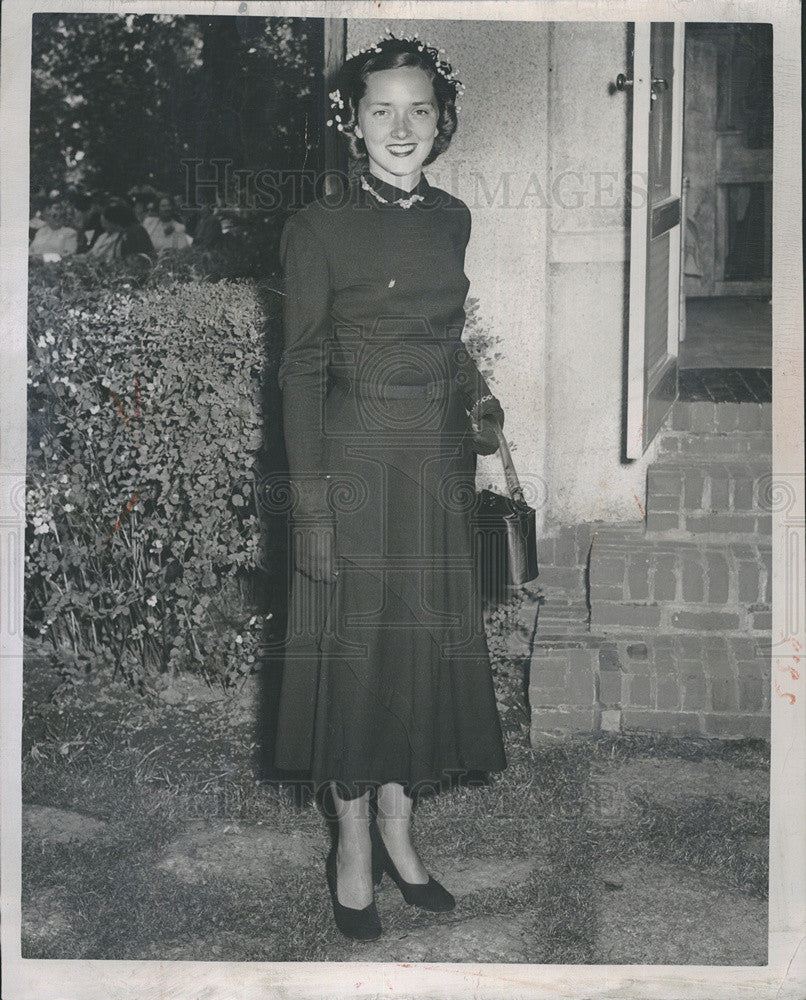 1949 Press Photo Model Ruth Cummings - Historic Images