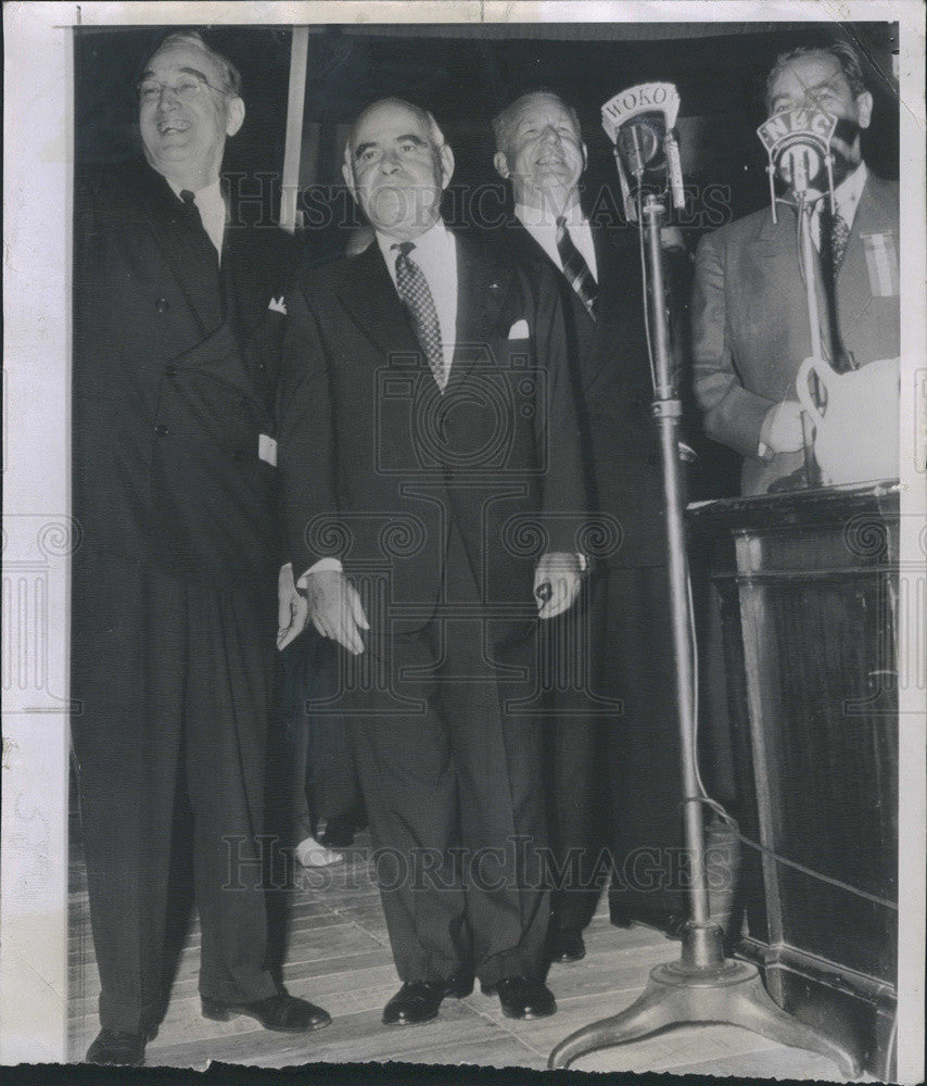 1946 Press Photo Sen Mead And Former gov Lehman Get nomination By Acclamation-NY - Historic Images