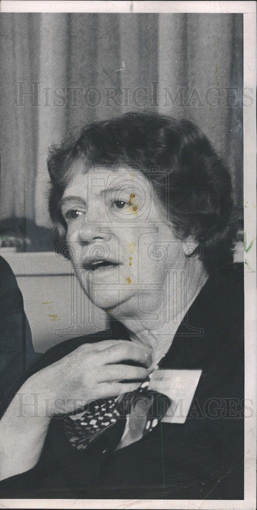 1966 Press Photo Margaret Mead - Historic Images