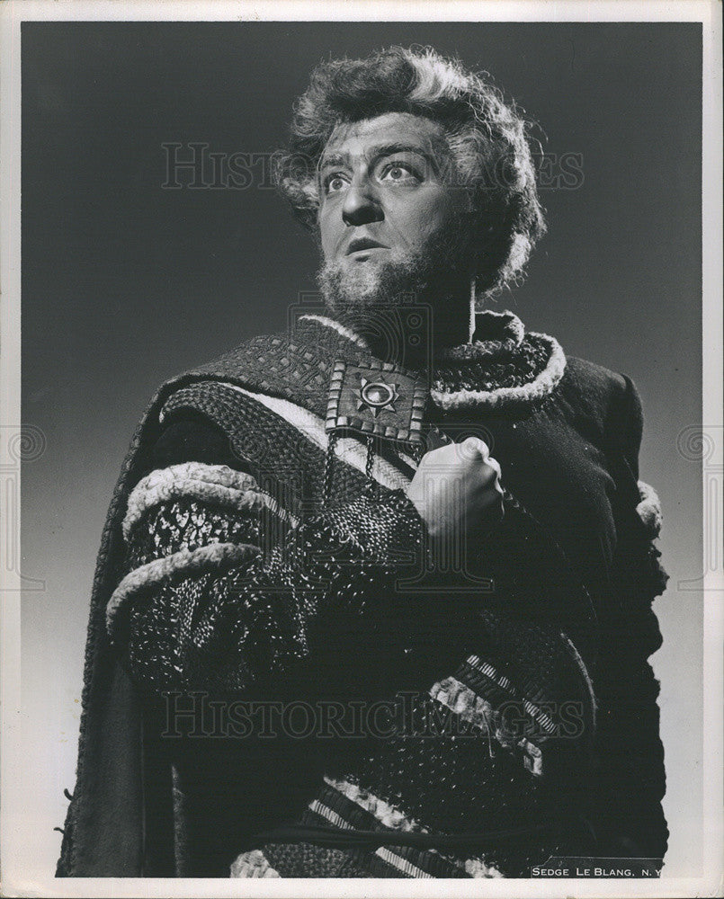 1956 Press Photo Robert Merril as Amonarso in &quot;Aida&quot; - Historic Images