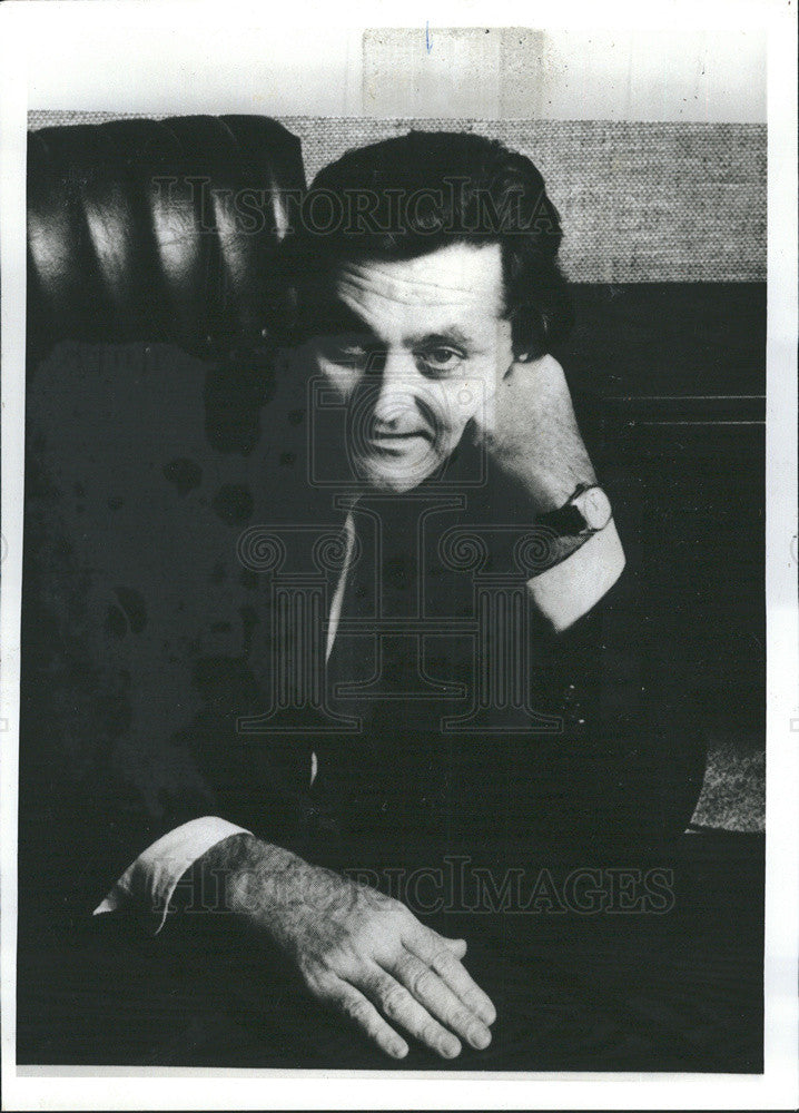 1978 Press Photo Author Brown Meggs - Historic Images