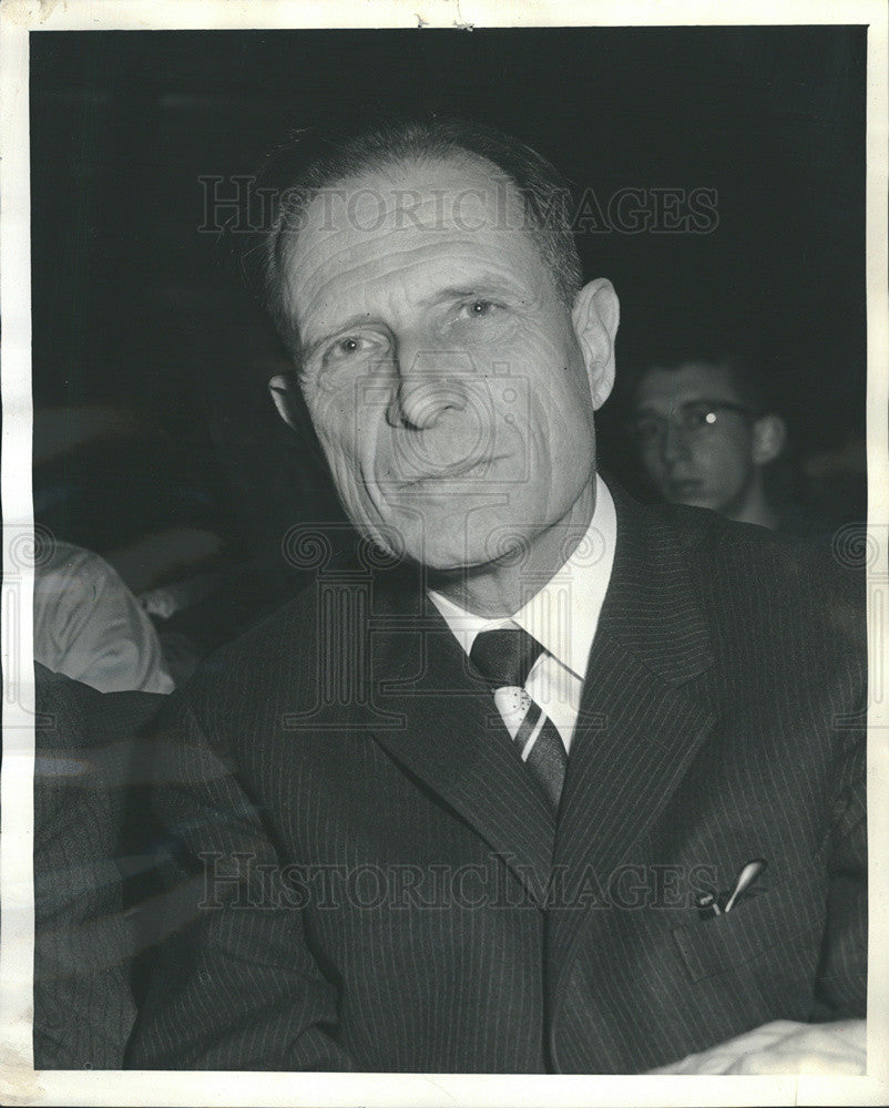 1965 Press Photo Klaus Mehnert, political science professor - Historic Images