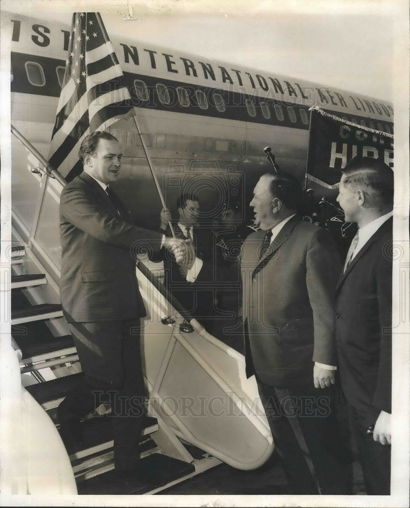 1966 Press Photo Minister For Health Donogh O' Malley & Mayor Richard ...