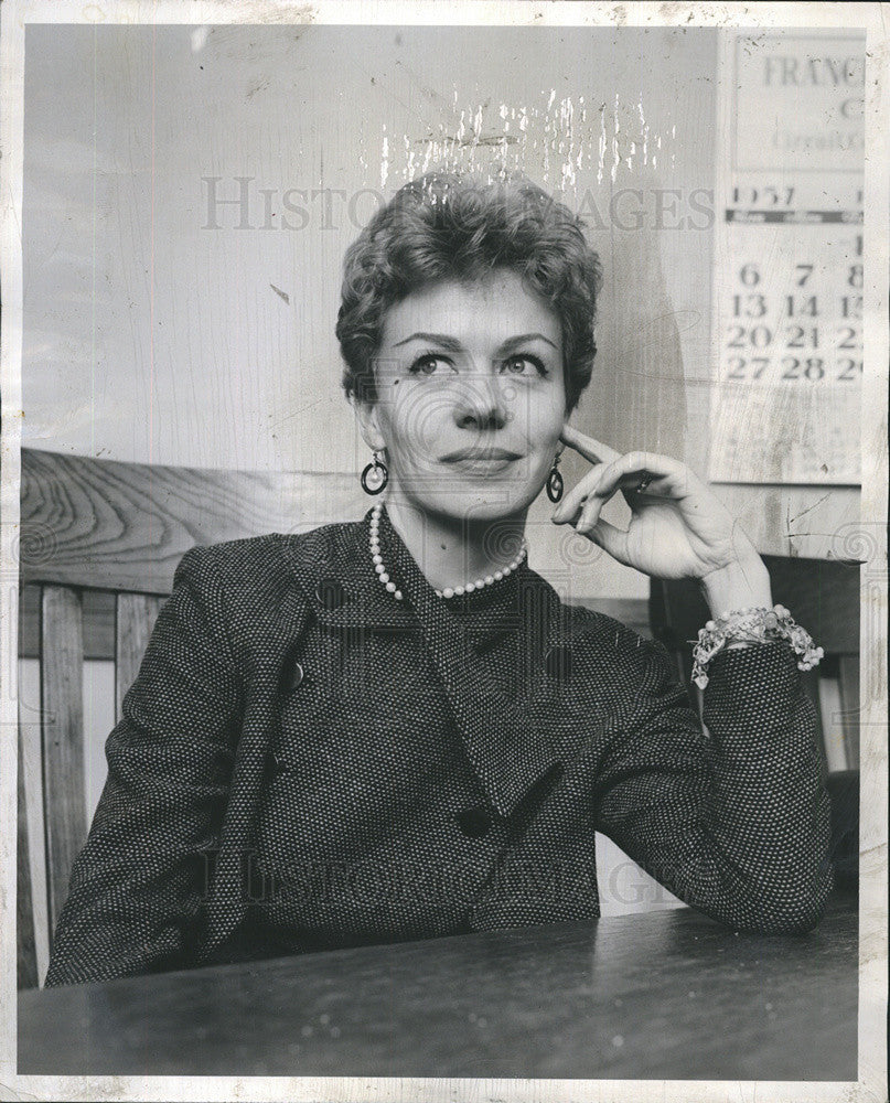 1957 Press Photo Sherry O&#39;Neill, Damn Yankees - Historic Images